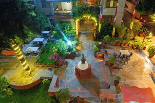 Vista para o jardim