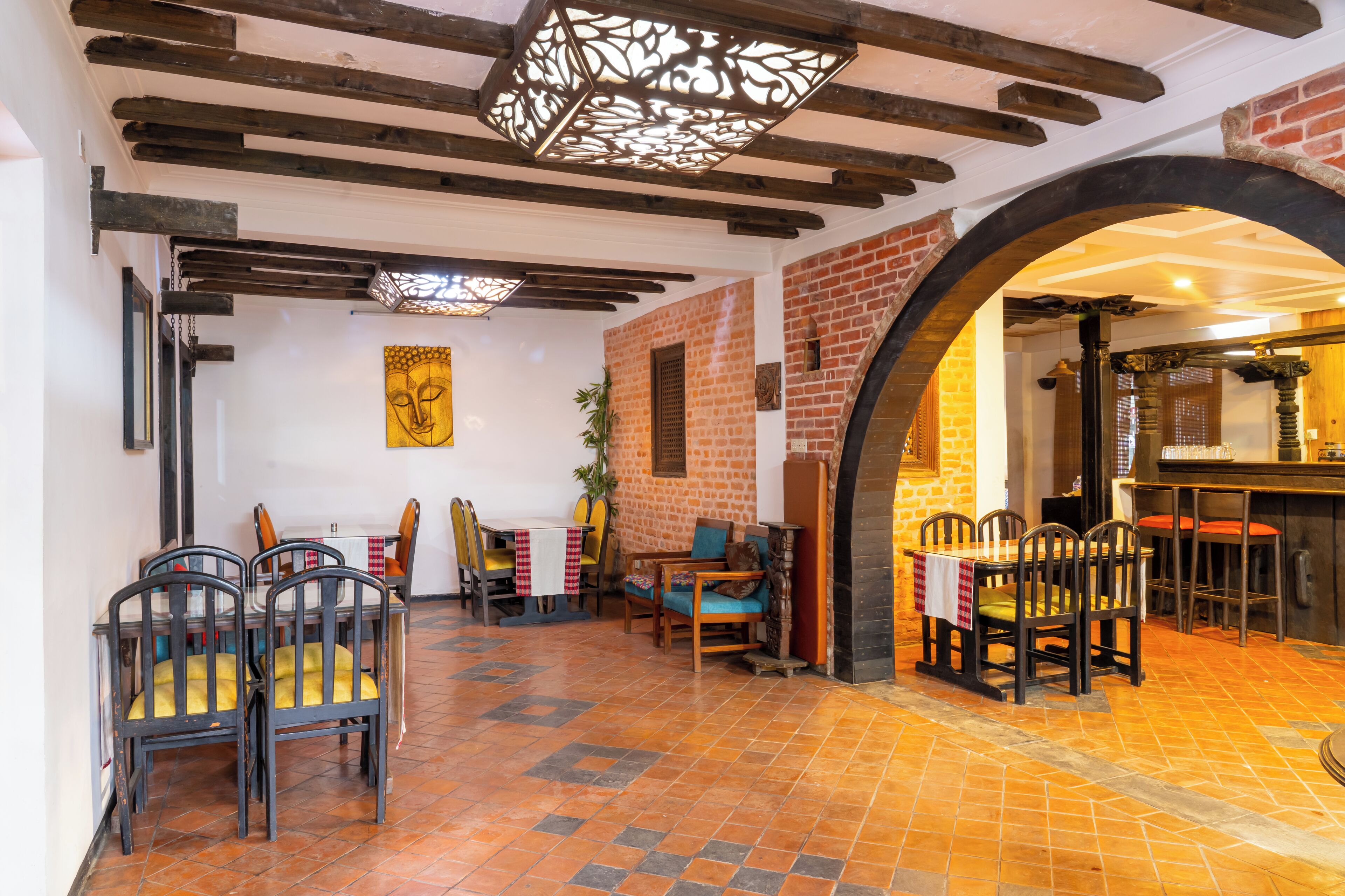 Se sirven desayunos, almuerzos, cenas y cocina internacional 