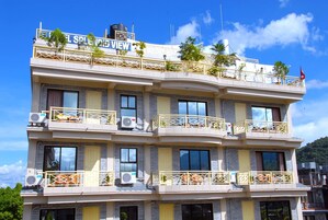 Fachada de la propiedad