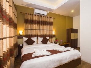 Deluxe Room Non AC | 15 bedrooms, in-room safe, individually decorated - Hotel View Point (Pokhara)