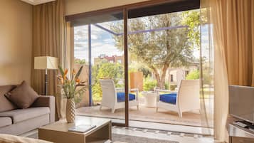 Suíte, 2 quartos, vista para o jardim (garden suite) | Vista do quarto