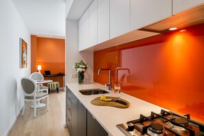 1 Bedroom Apartment (No Housekeeping) | In-room safe, iron/ironing board, cribs/infant beds, rollaway beds