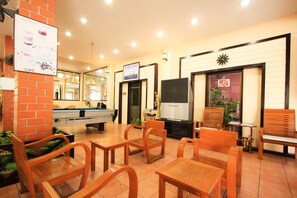 Sala de estar en el lobby