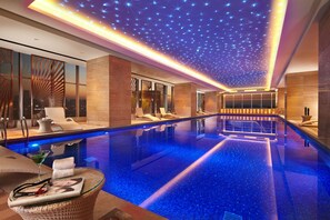 Indoor pool, outdoor pool