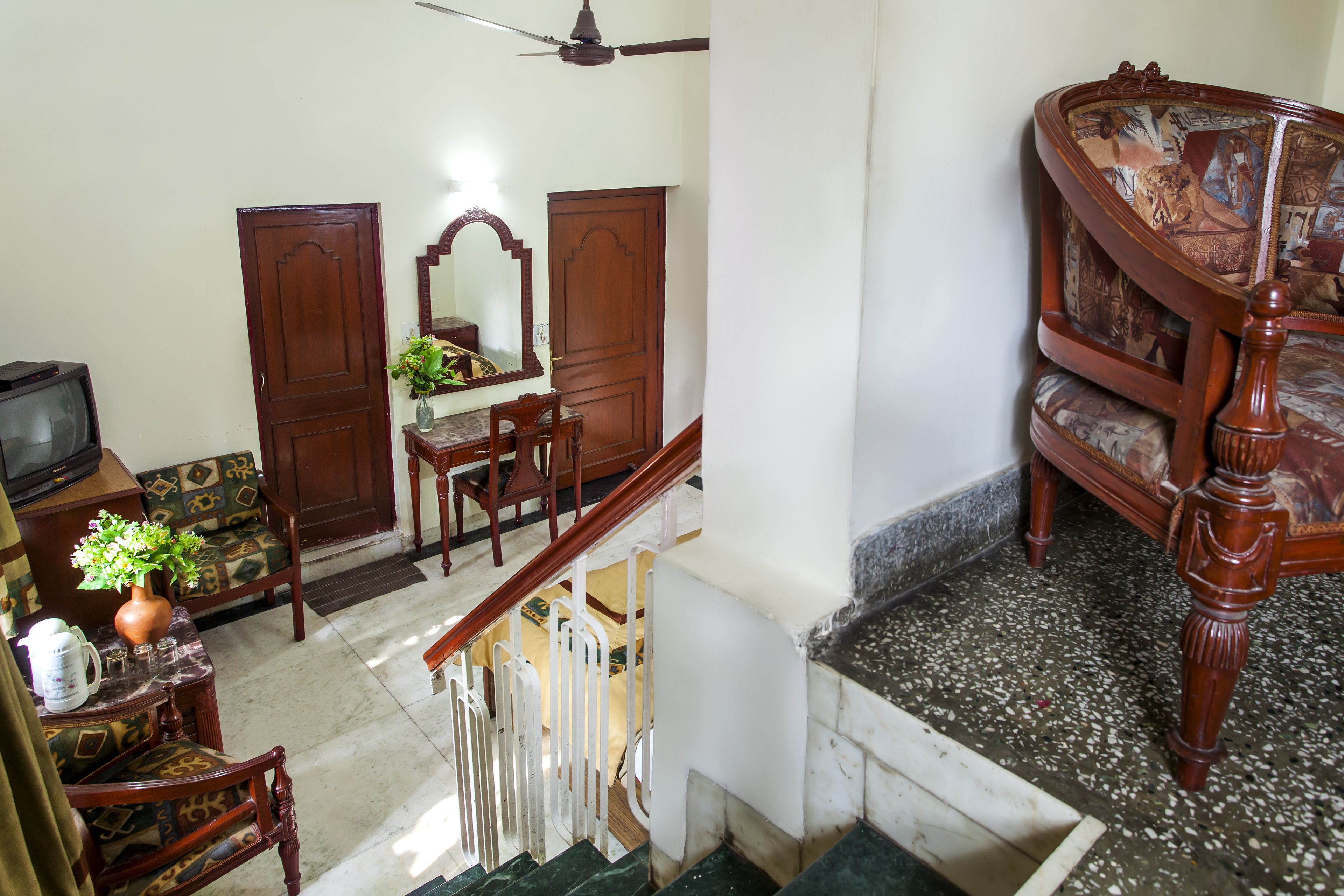 Family Room, 2 Double Beds | Premium bedding, rollaway beds, free WiFi, bed sheets