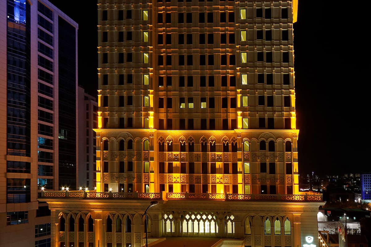 front of property – evening/night