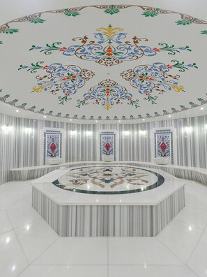 桑拿、热水浴缸、湿蒸房、面部护理、指（趾）甲修剪和护理、按摩服务