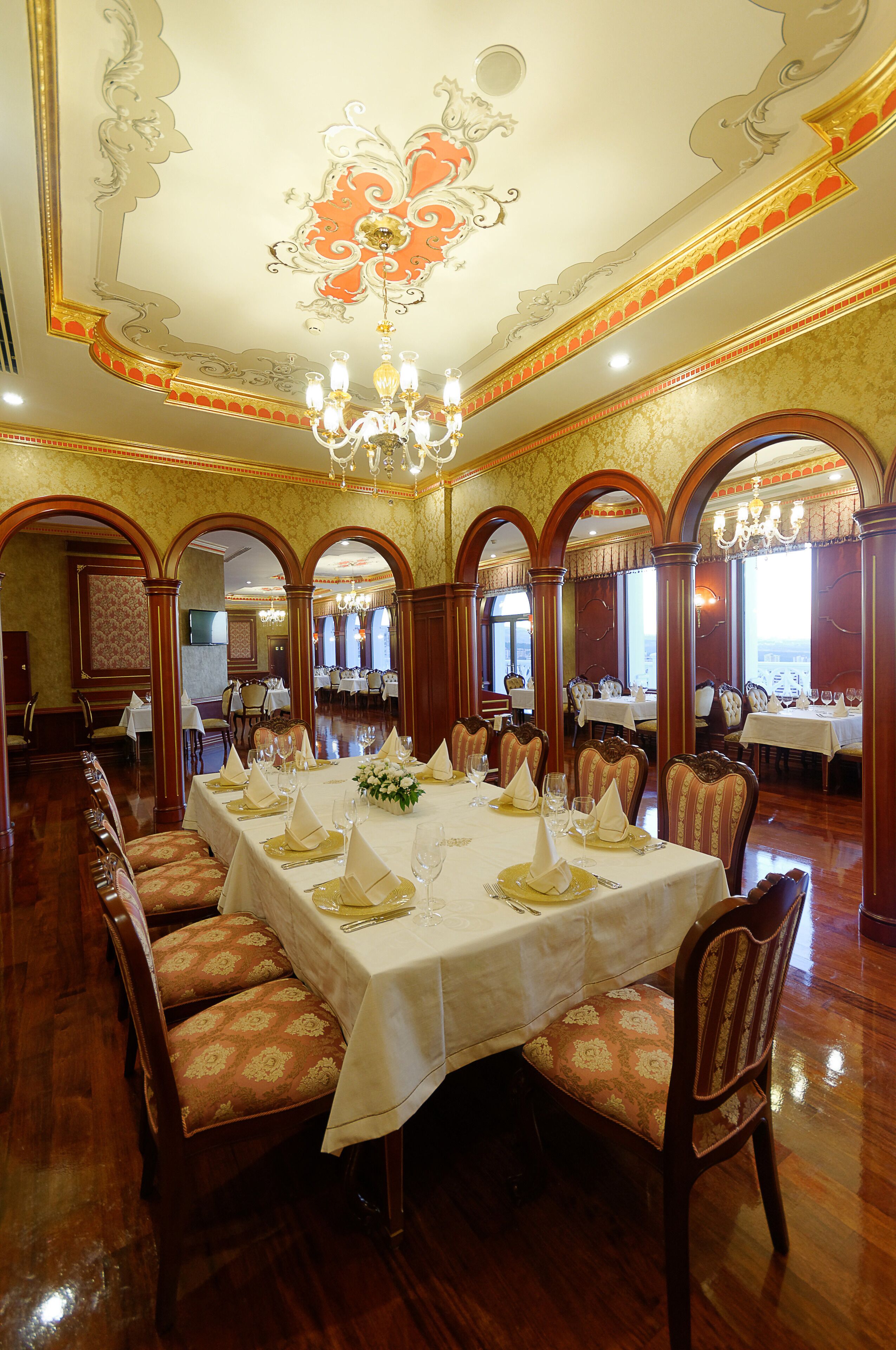 3 restaurants, breakfast, lunch, dinner served; Turkish cuisine