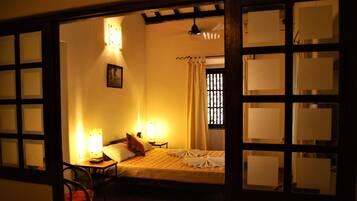 Ancestral Suite with Private Garden and Balcony | 1 bedroom, minibar, desk, blackout curtains