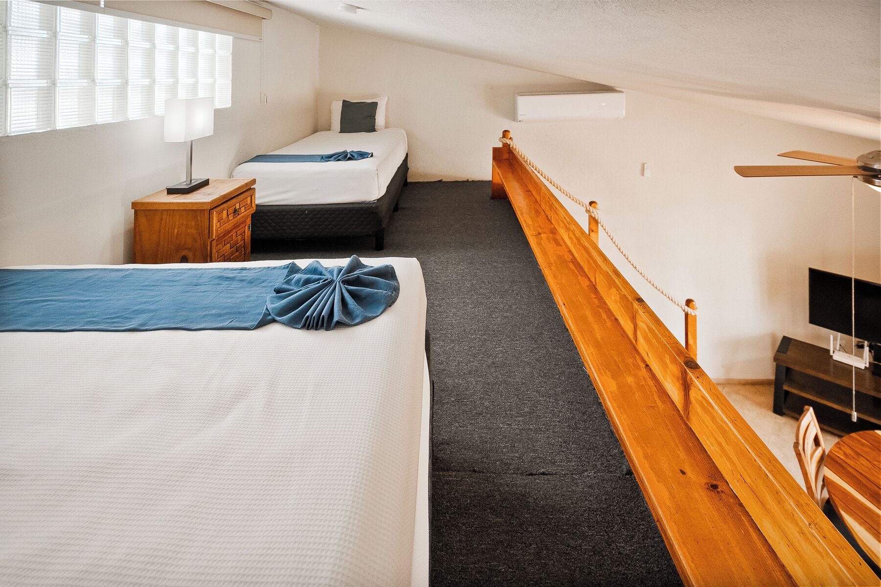 loft suite | 1 bedroom, individually decorated, individually furnished, desk