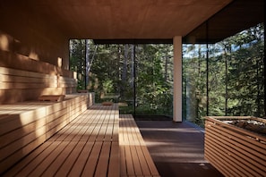 Sauna, Dampfbad, Türkisches Bad/Hamam, Körperbehandlungen
