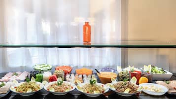 Daily buffet breakfast (EUR 20 per person)