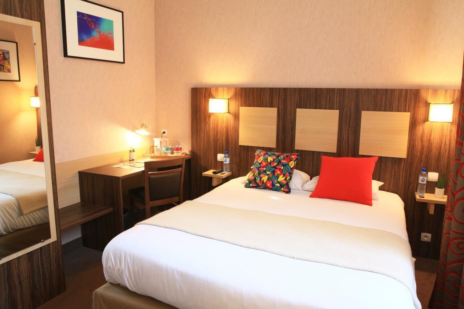 superior room | individually decorated, desk, blackout curtains, soundproofing