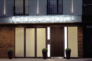 Front of property – evening/night