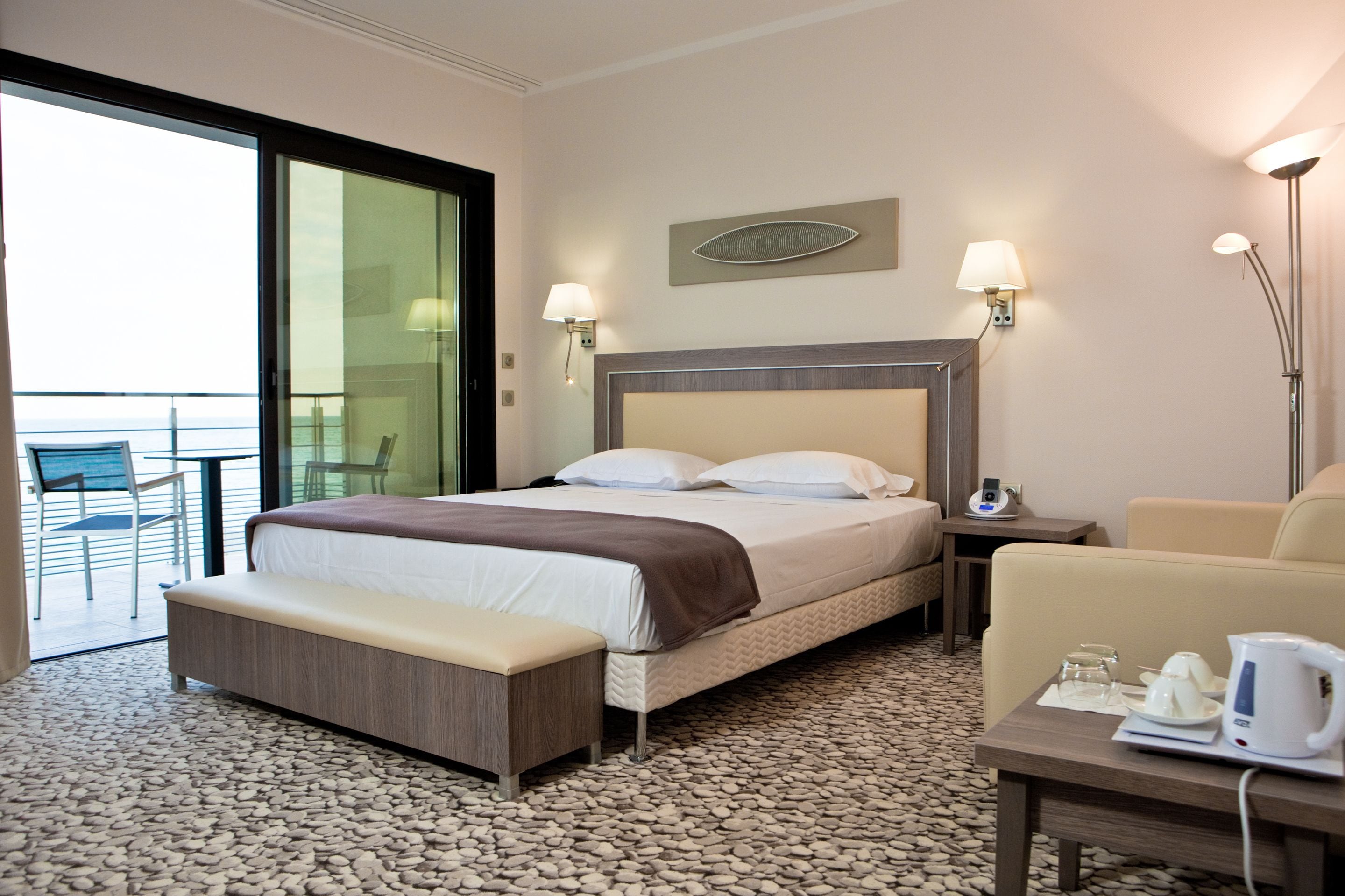 superior room, sea view (single) | premium bedding, minibar, in-room safe, desk
