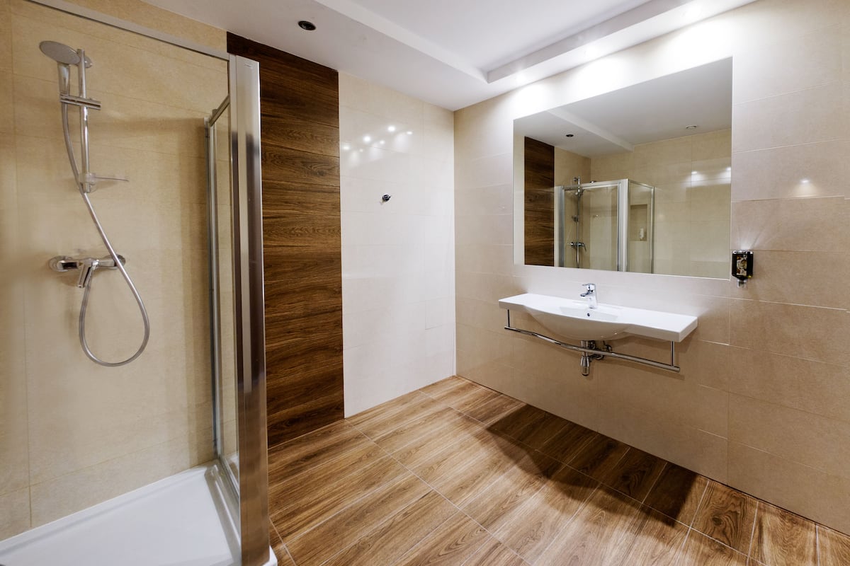 free toiletries, hair dryer, bathrobes, slippers