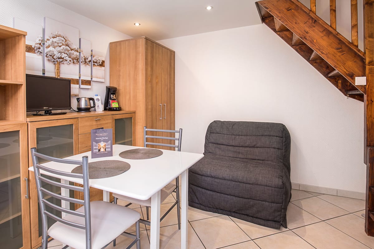 studio duplex de 1 à 3 personnes avec kitchenette | Hochwertige Bettwaren, individuell dekoriert, individuell eingerichtet