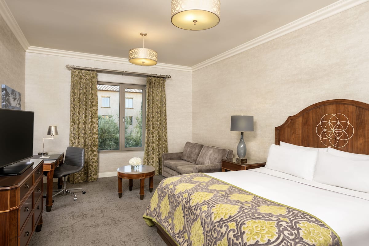1 chambre, literie de qualité supérieure, couette en duvet d'oie