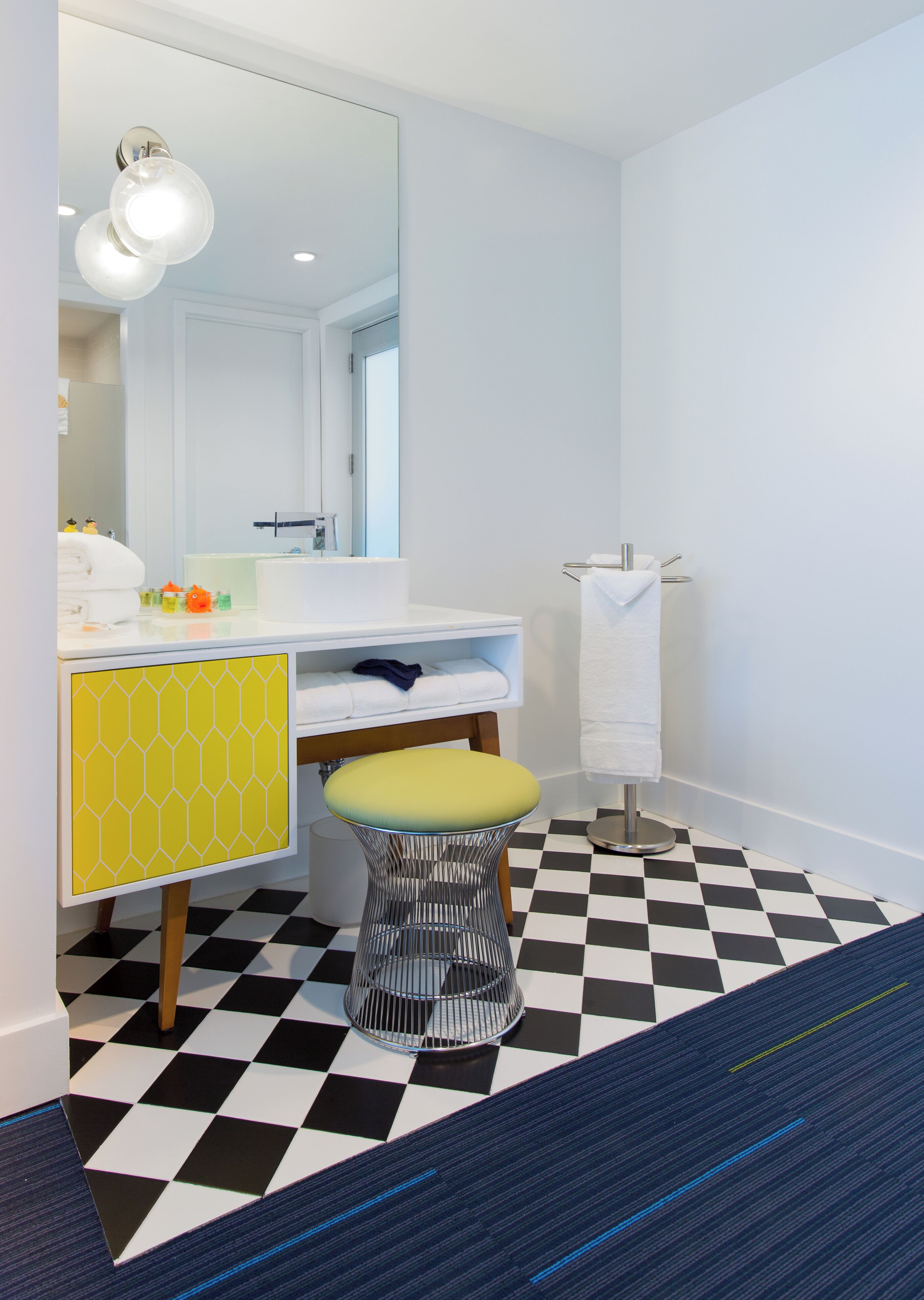 standard quadruple room | bathroom | shower, rainfall showerhead, eco-friendly toiletries, hair dryer