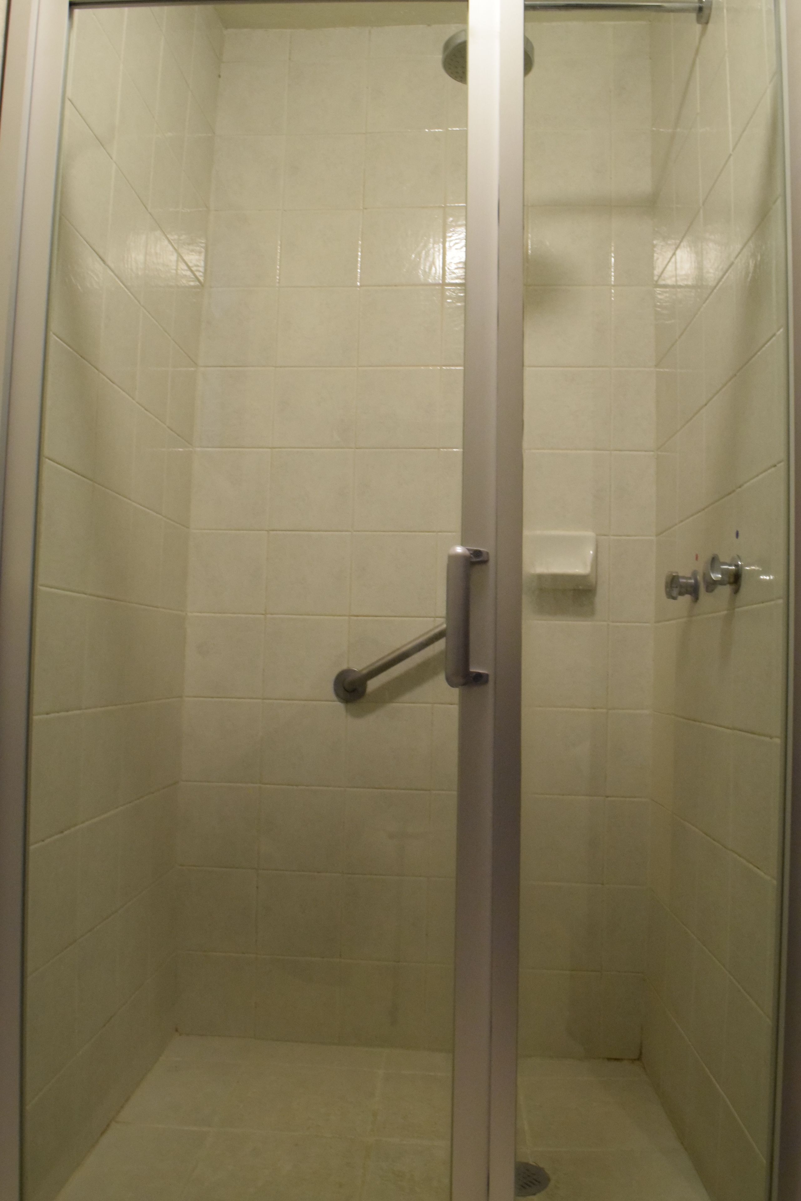 double room, 2 double beds | bathroom shower