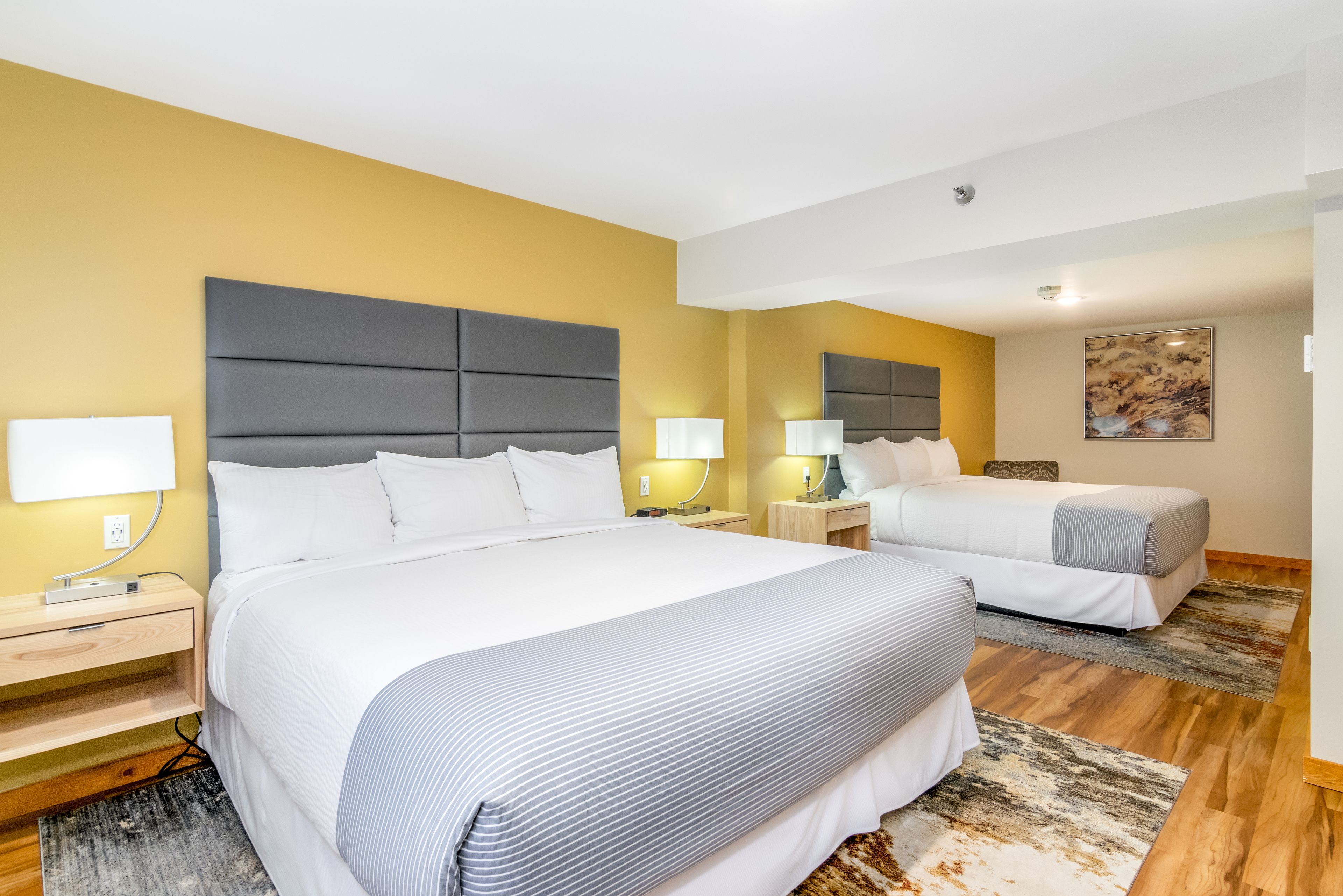 two king room | 1 bedroom, pillow-top beds, iron/ironing board, free wifi