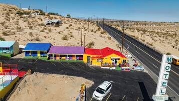 Fassade der Unterkunft