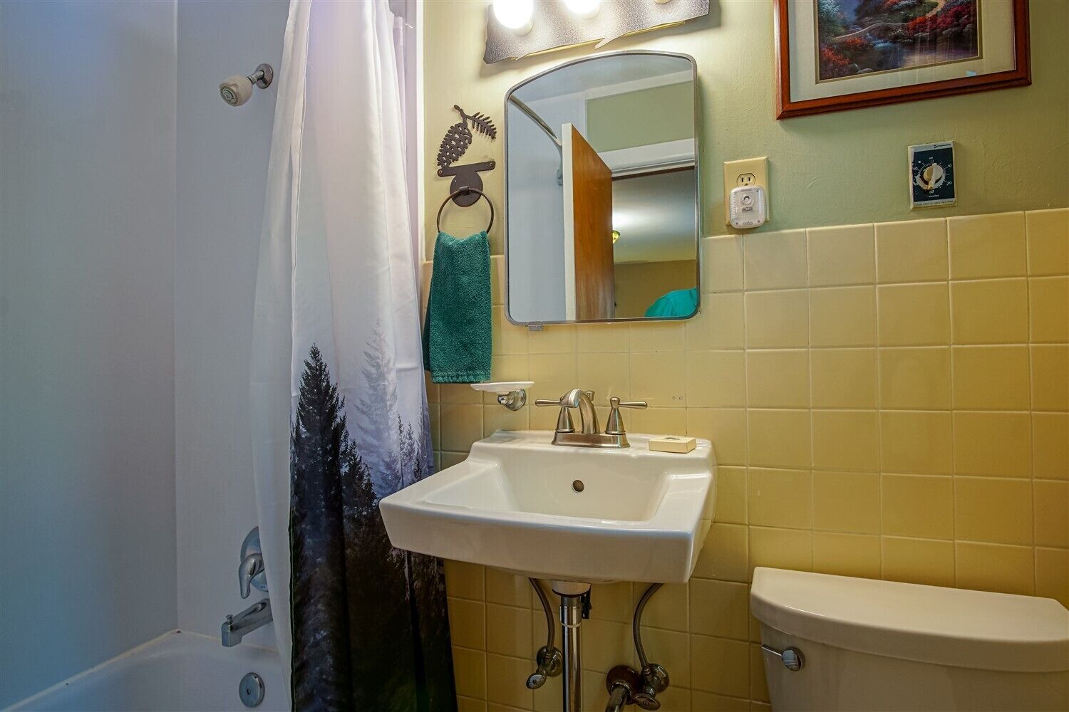 room | bathroom | designer toiletries, hair dryer, towels