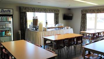 Gratis kontinental morgenmad hver dag