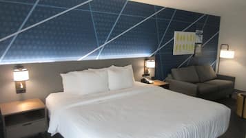 Premium bedding, individually decorated, individually furnished, desk