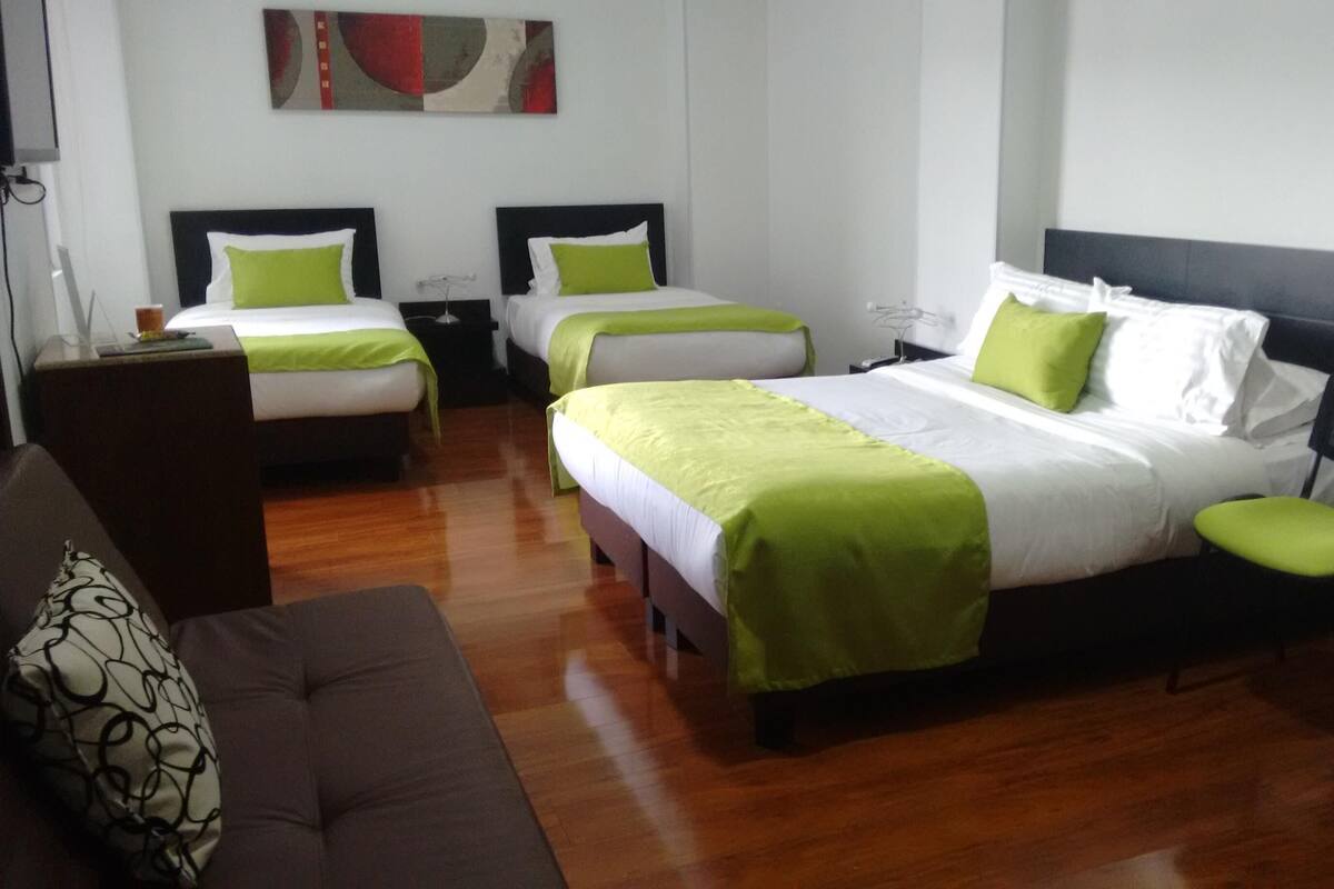 Odada kasa, ses yalıtımı, ücretsiz beşik/çocuk yatağı