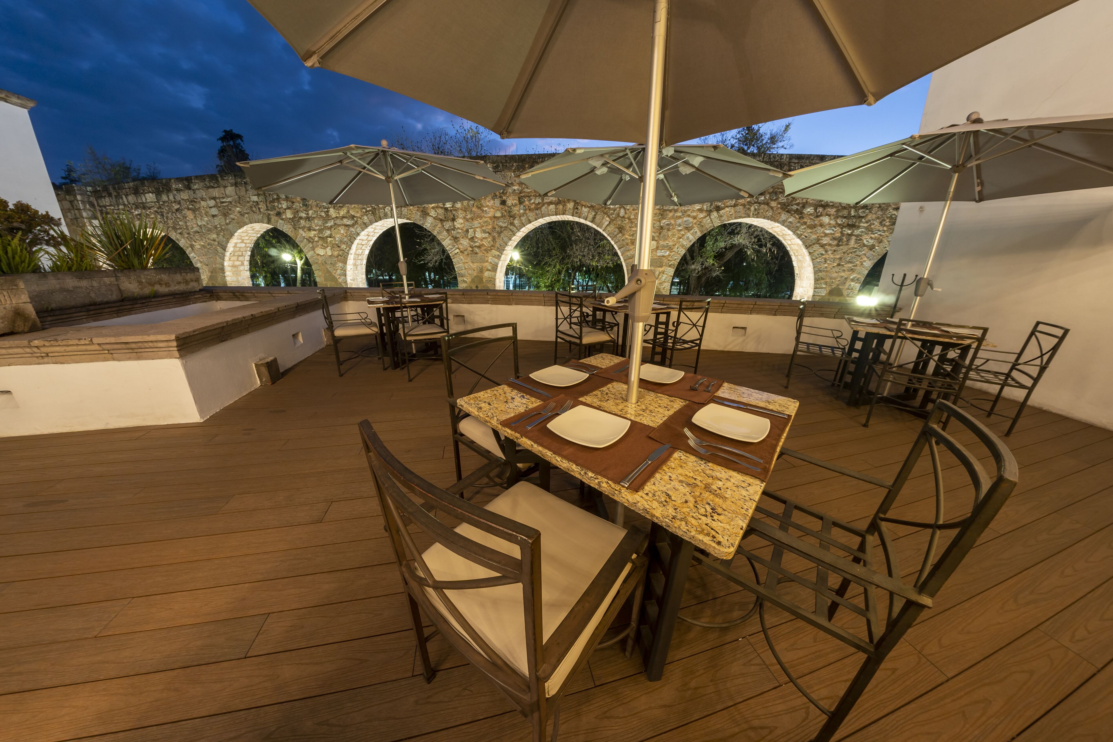 Terraza en la azotea