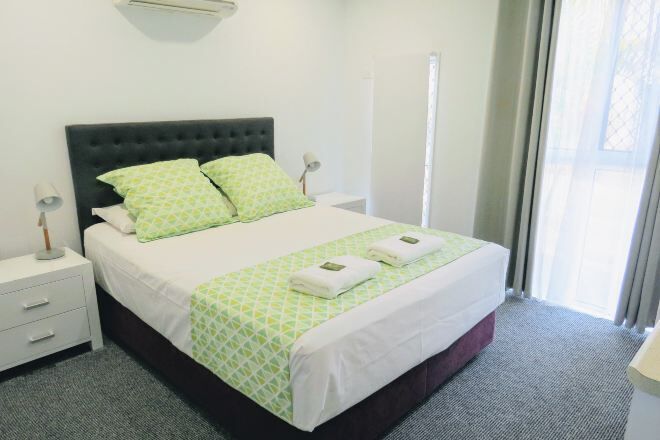 1 bedroom, pillow-top beds, individually decorated