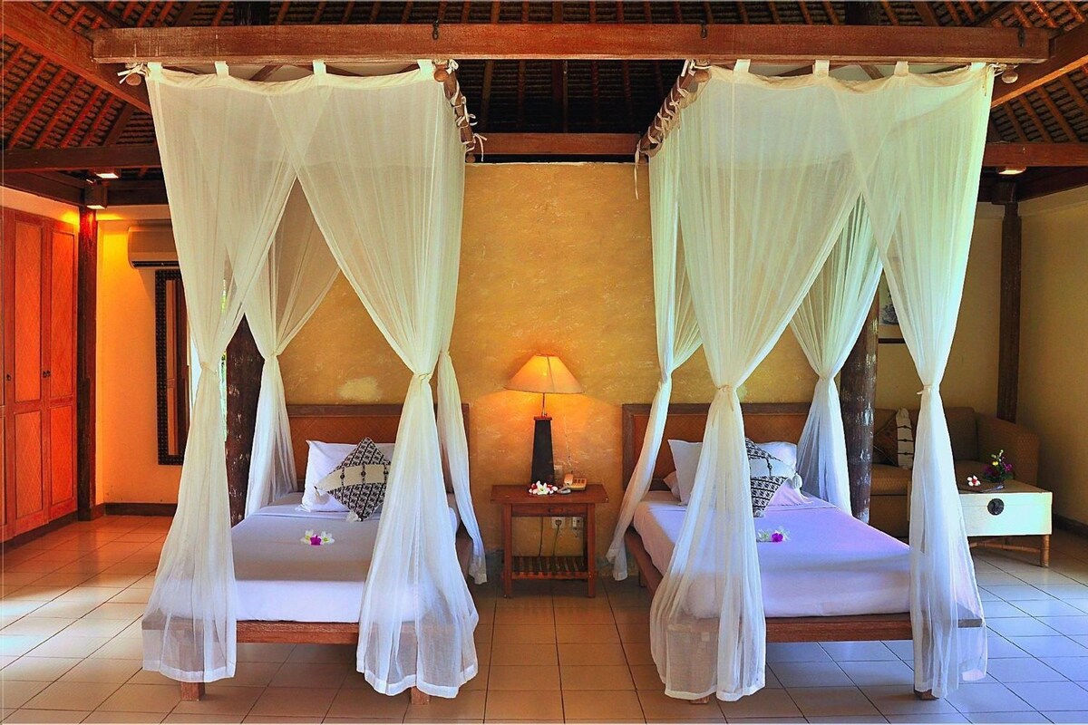 Minibar, cribs (free), rollaway beds (surcharge), WiFi (free)