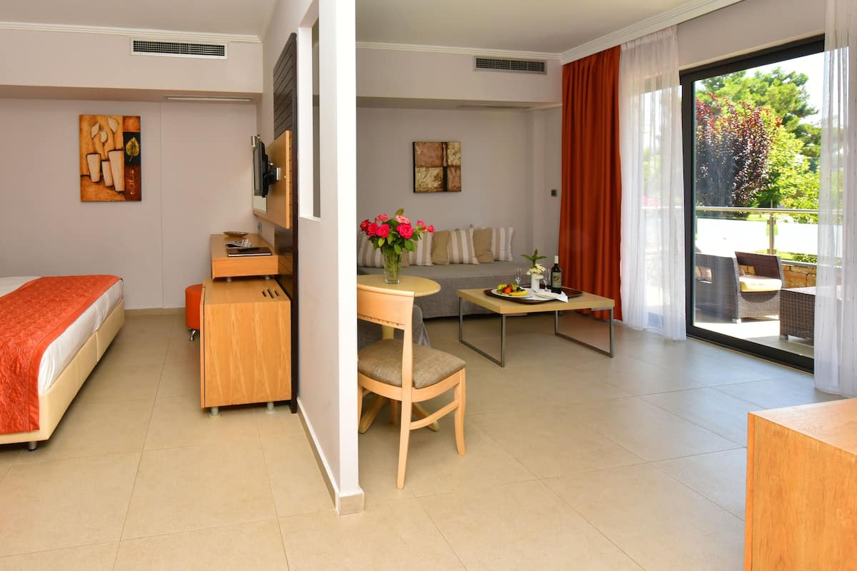 Suite Junior, vue jardin