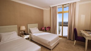 Premium bedding, free minibar items, in-room safe, desk - Bellevue Hotel and Spa (Addis Ababa)