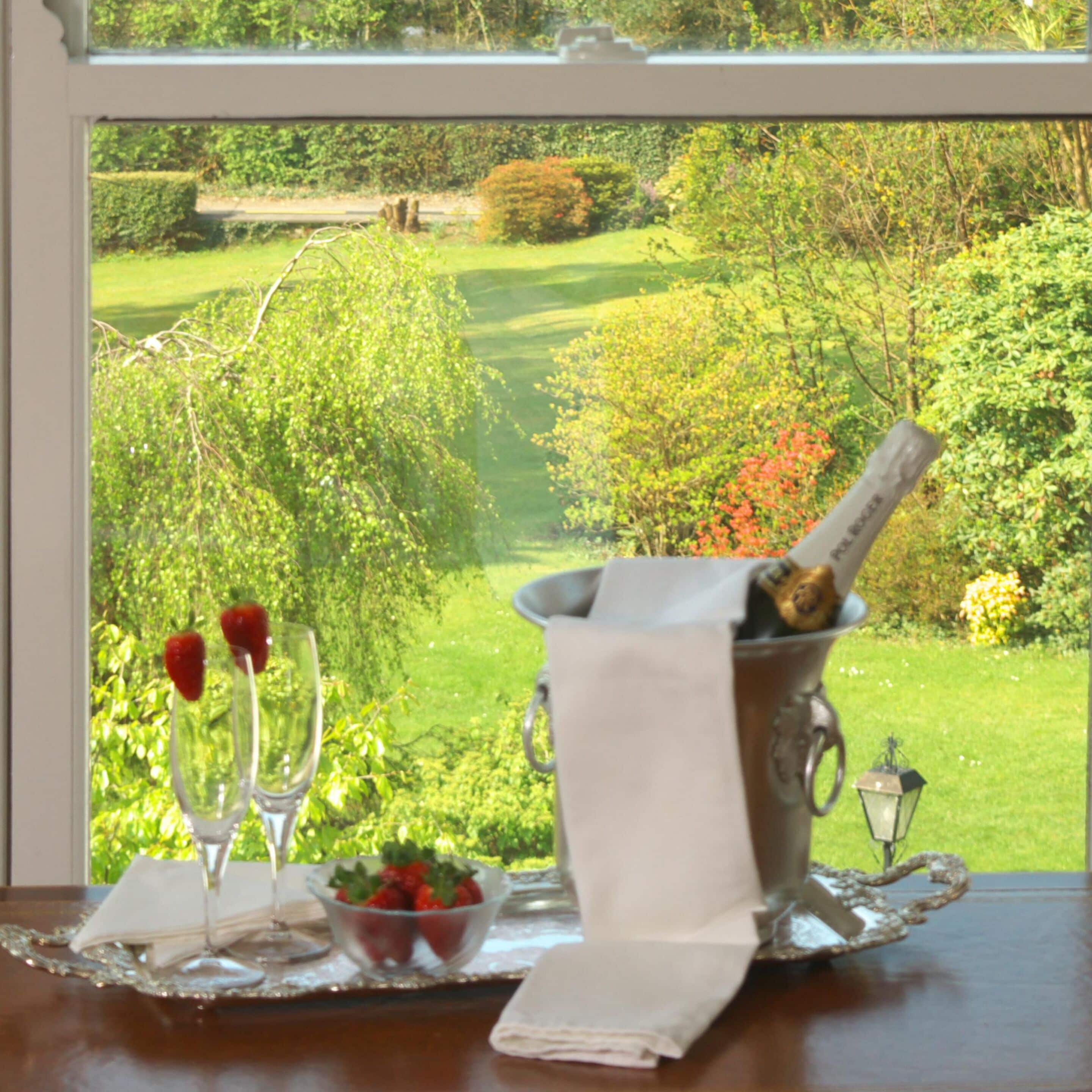 junior suite, 1 king bed, garden view, garden area | free cots/infant beds