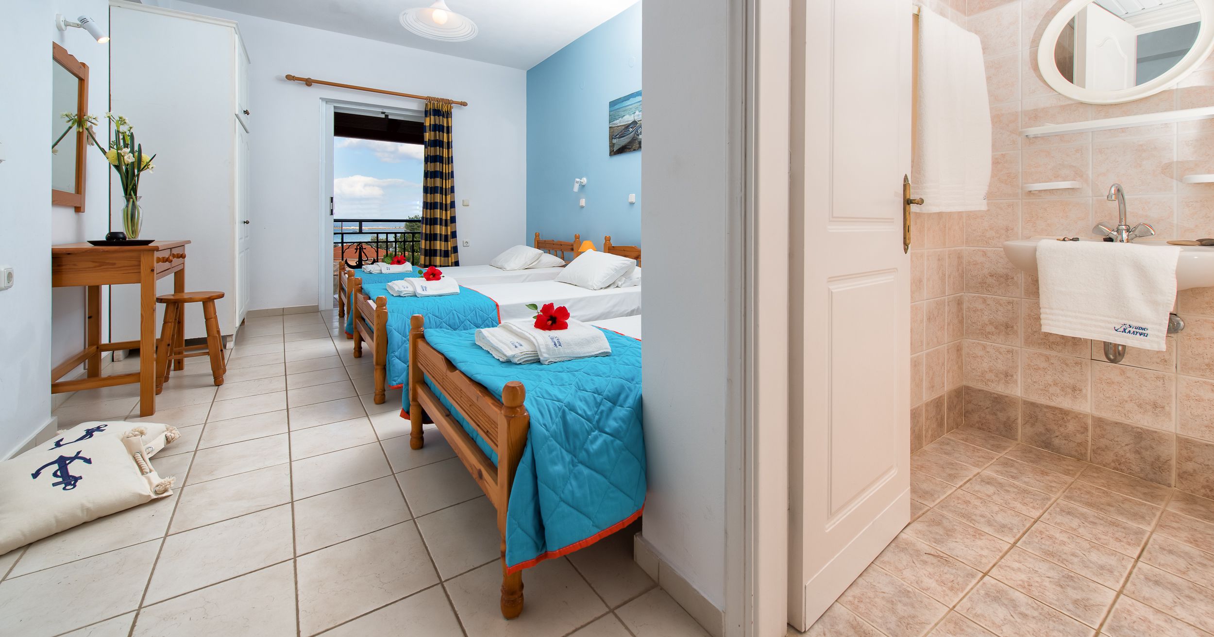 Studio | Zimmersafe, schallisolierte Zimmer, Bügeleisen/Bügelbrett