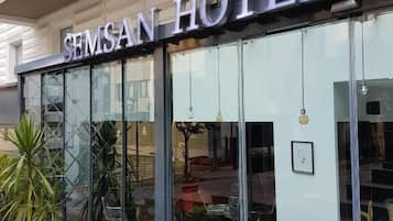 Fassade der Unterkunft