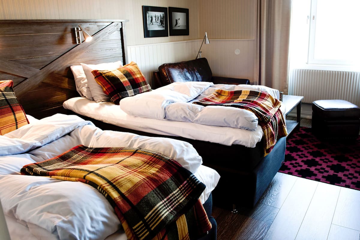 family twin room | cots/infant beds, free wifi, bed sheets