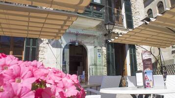 Vista des de l'allotjament