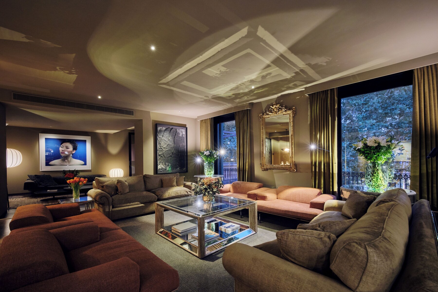 Sitzecke in der Lobby