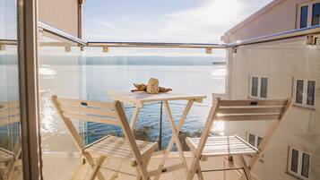 Double Room, Balcony, Sea View | View from room