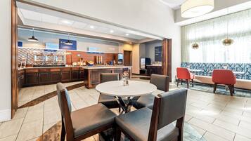 Free buffet breakfast