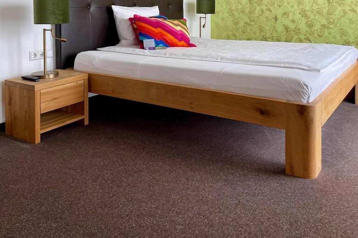 Premium bedding, pillow-top beds, in-room safe, desk