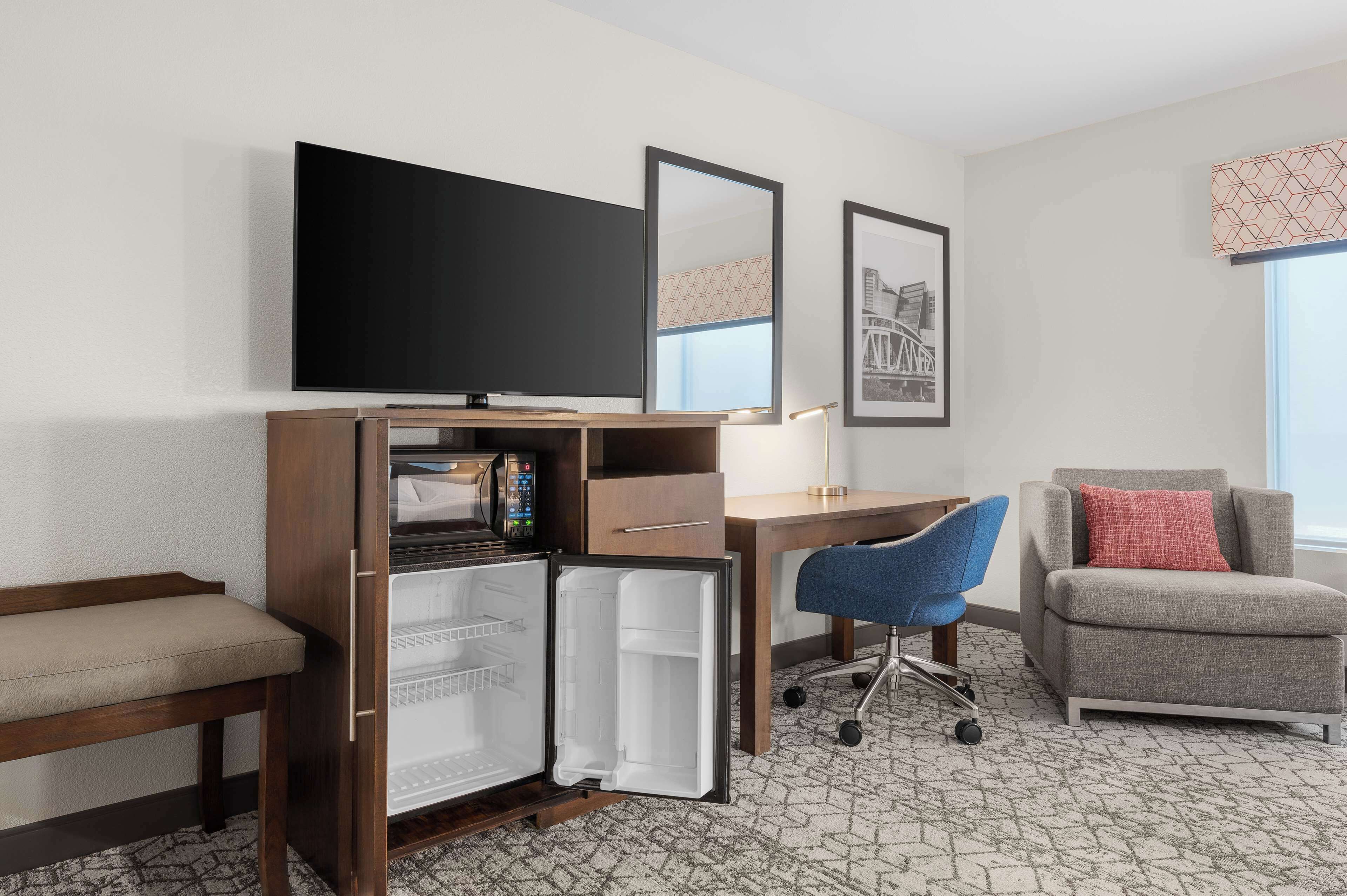 room, 2 queen beds | desk, blackout curtains, iron/ironing board, free cots/infant beds