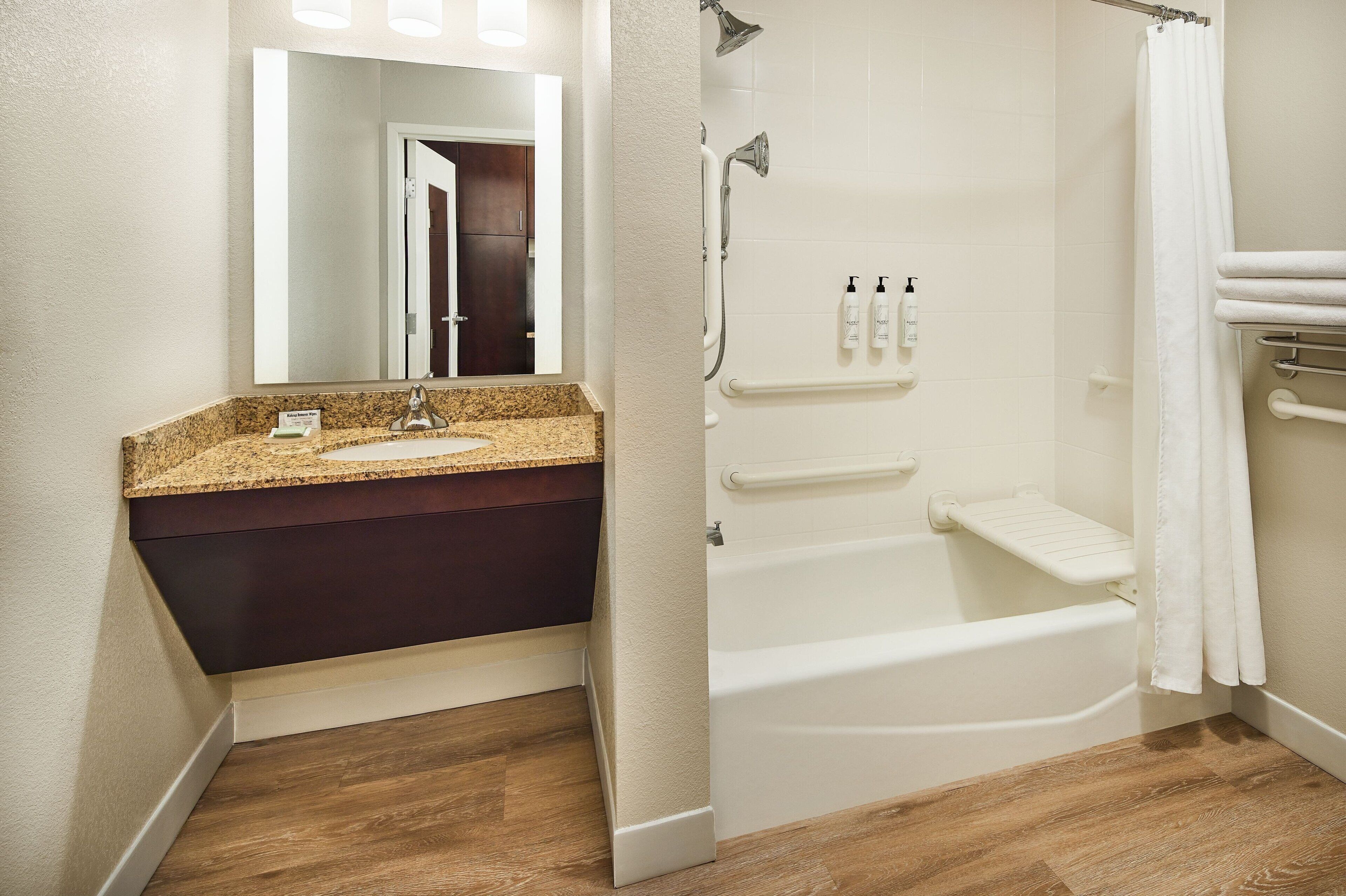 free toiletries, hair dryer, towels, soap