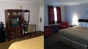 Habitación estándar, 1 cama de matrimonio grande | Escritorio y wifi gratis