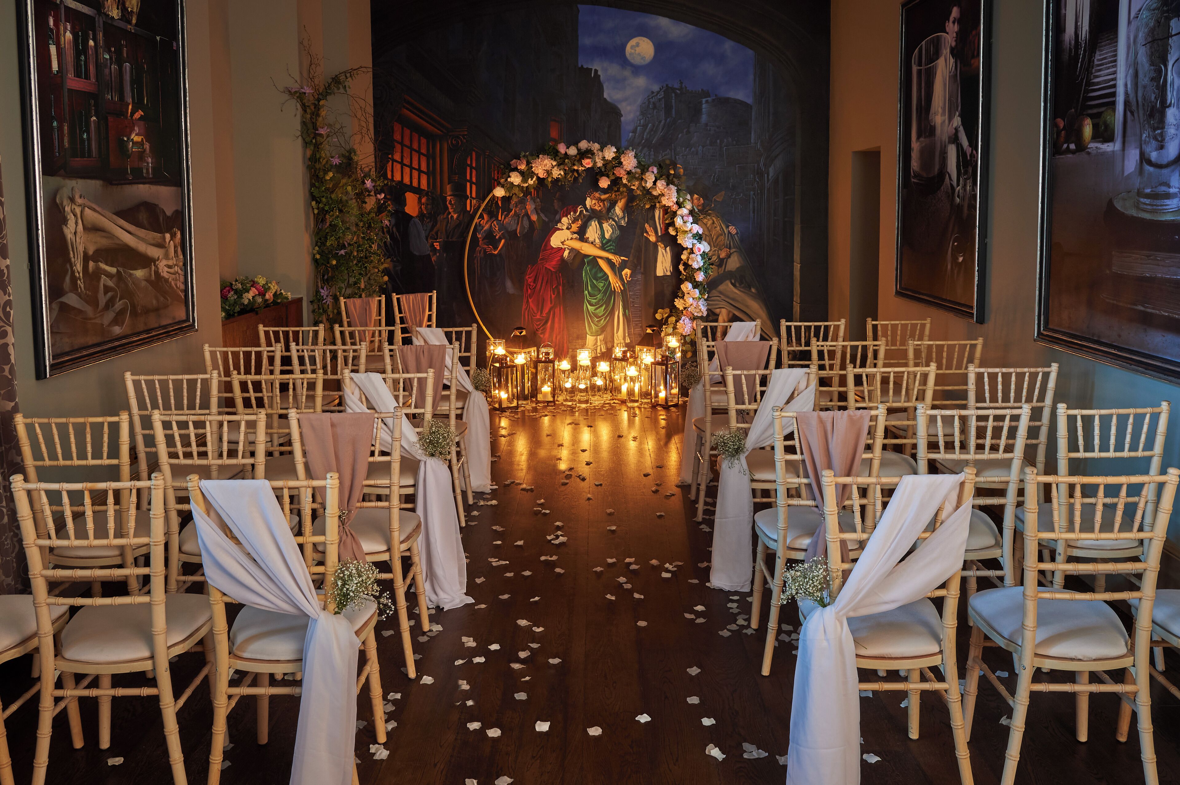 indoor wedding