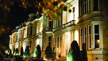 Front of property – evening/night