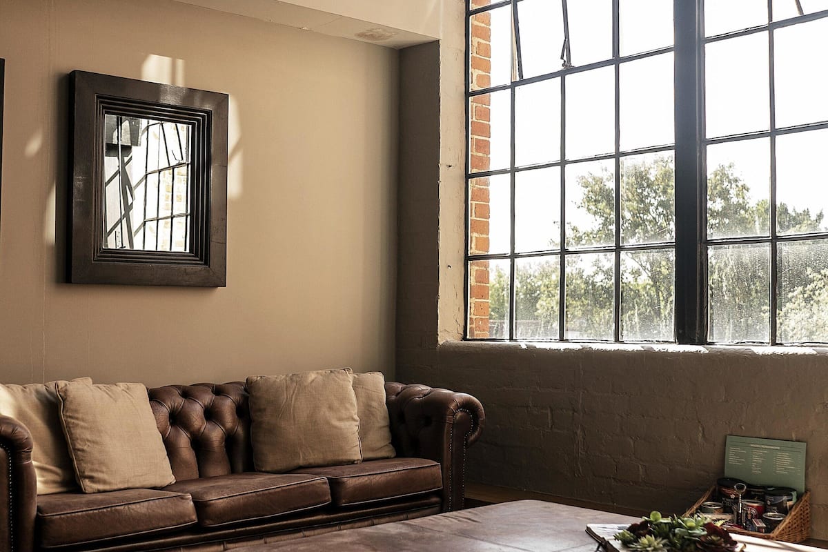 signature duplex suite | egyptian cotton sheets, premium bedding, desk, blackout curtains